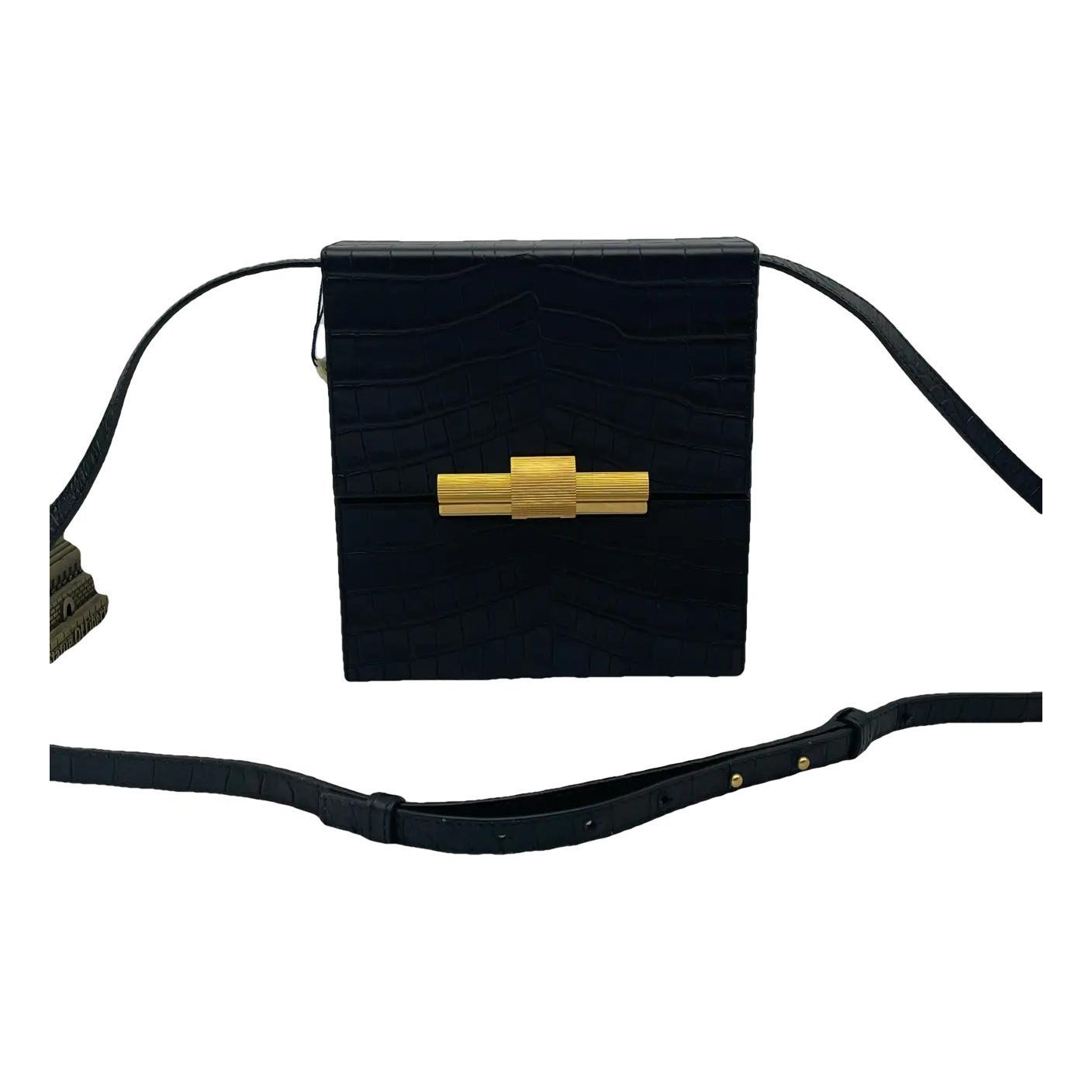 Leather crossbody bag