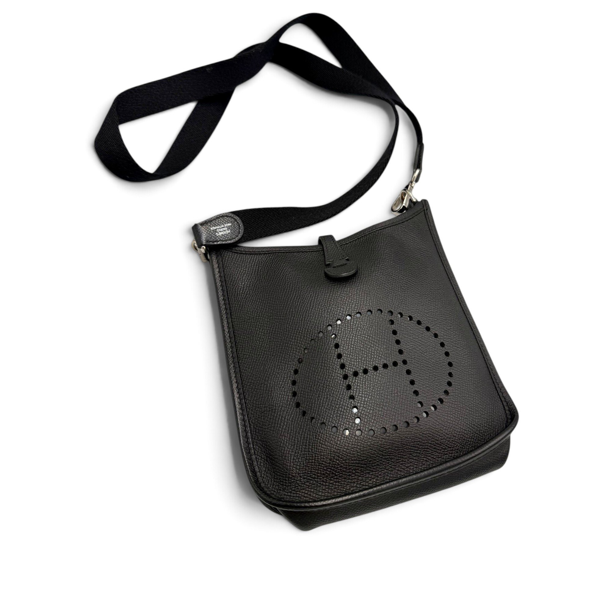 Evelyne leather crossbody bag