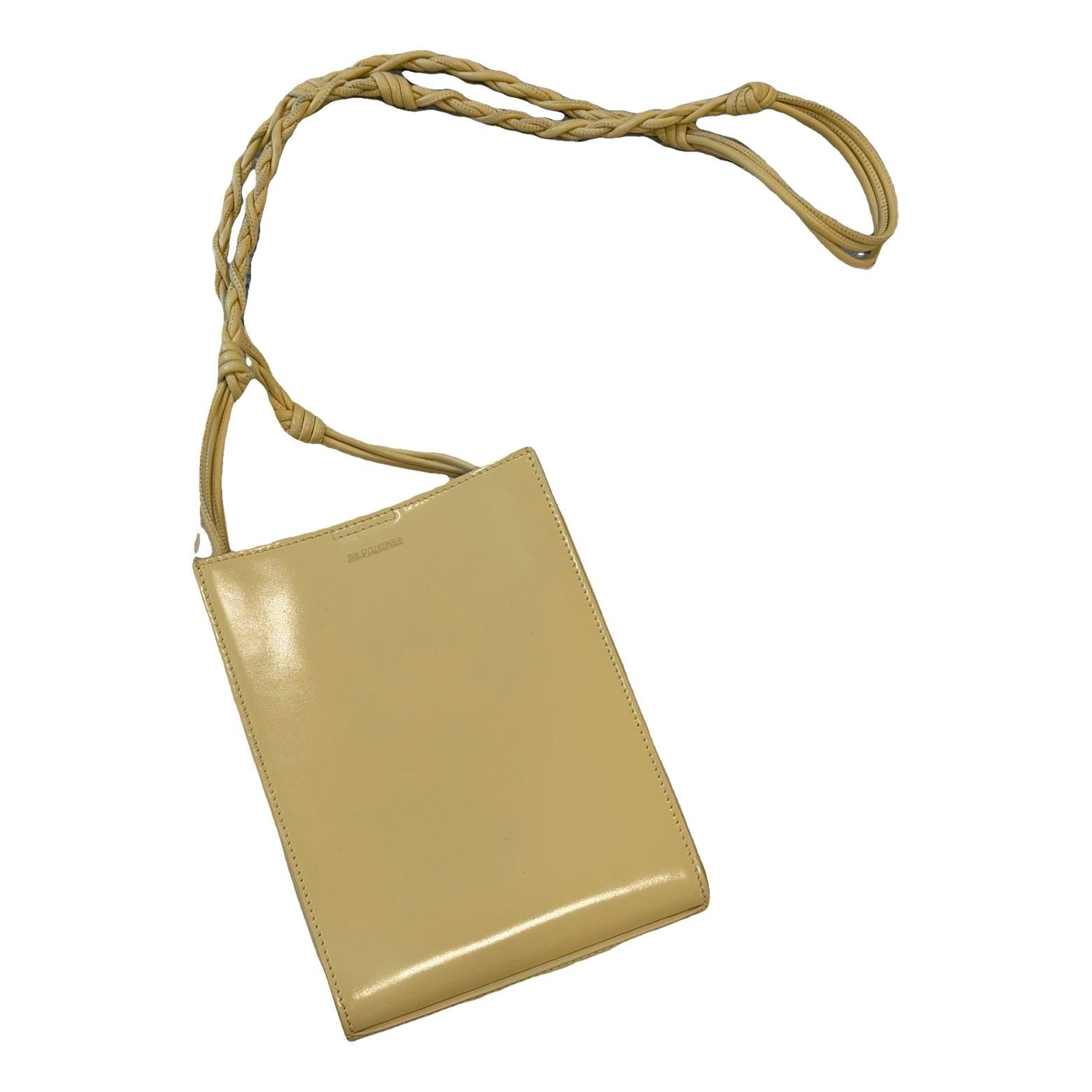 Tangle leather crossbody bag