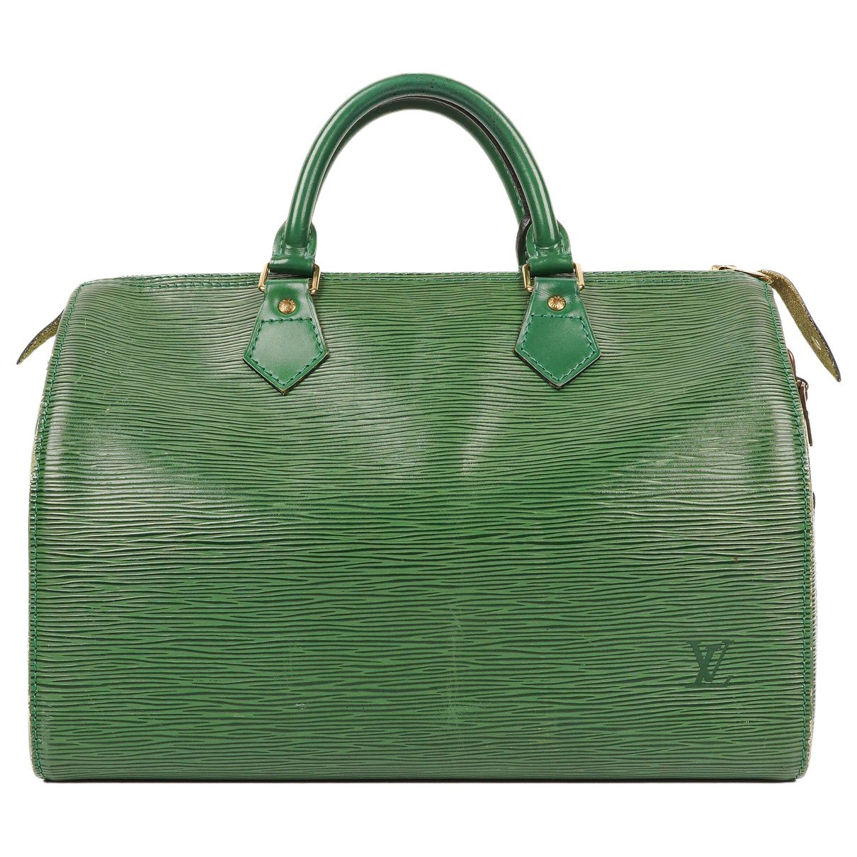Speedy leather handbag