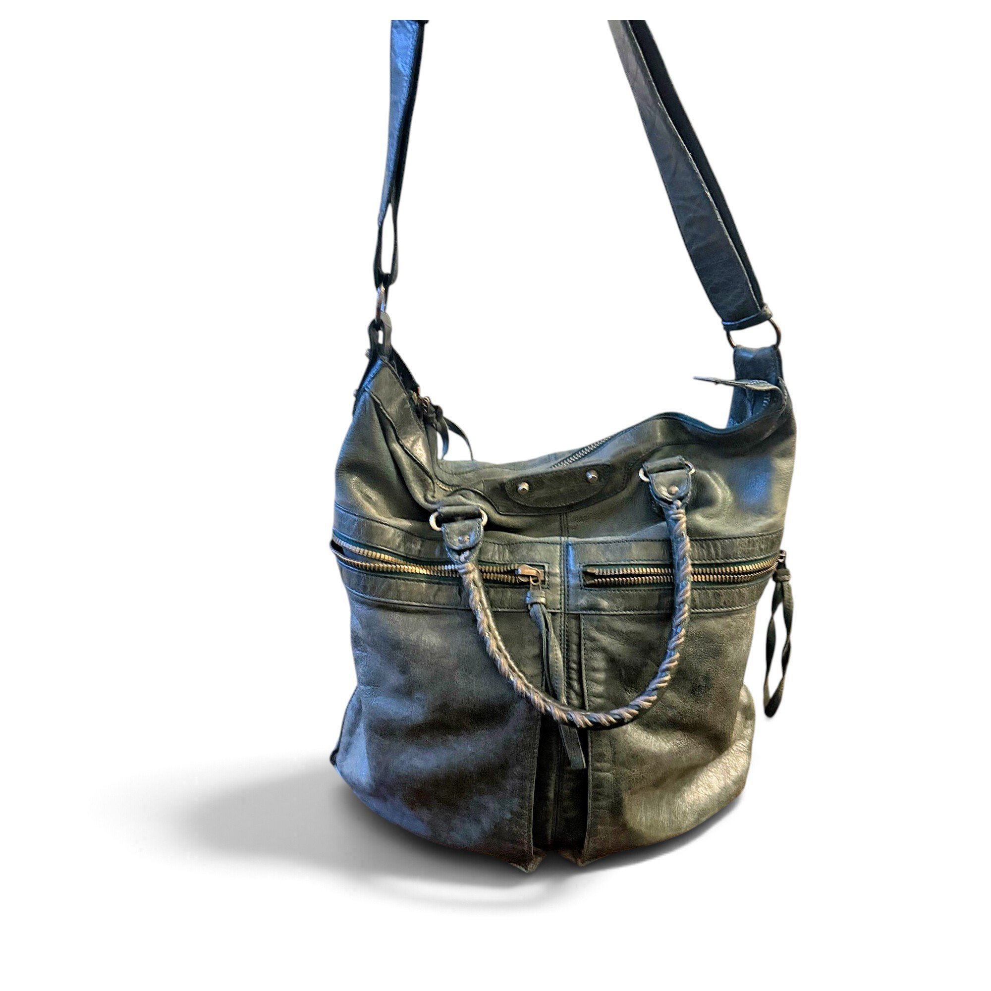 Le Cagole leather handbag