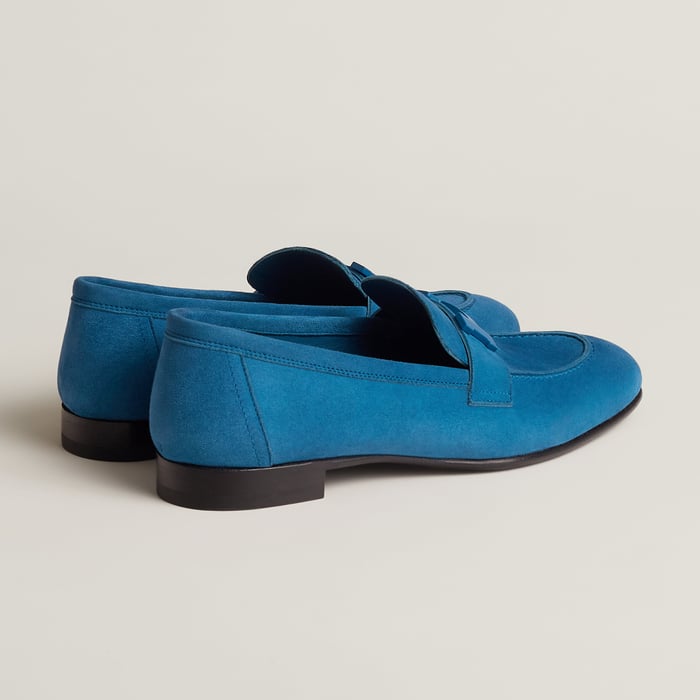 Bleu Bleuet Mocassim Paris