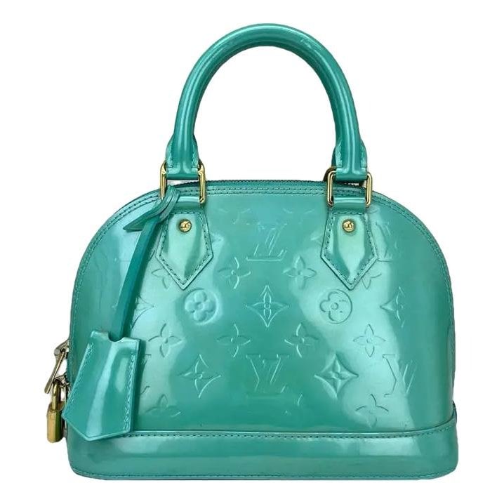 Alma BB patent leather handbag
