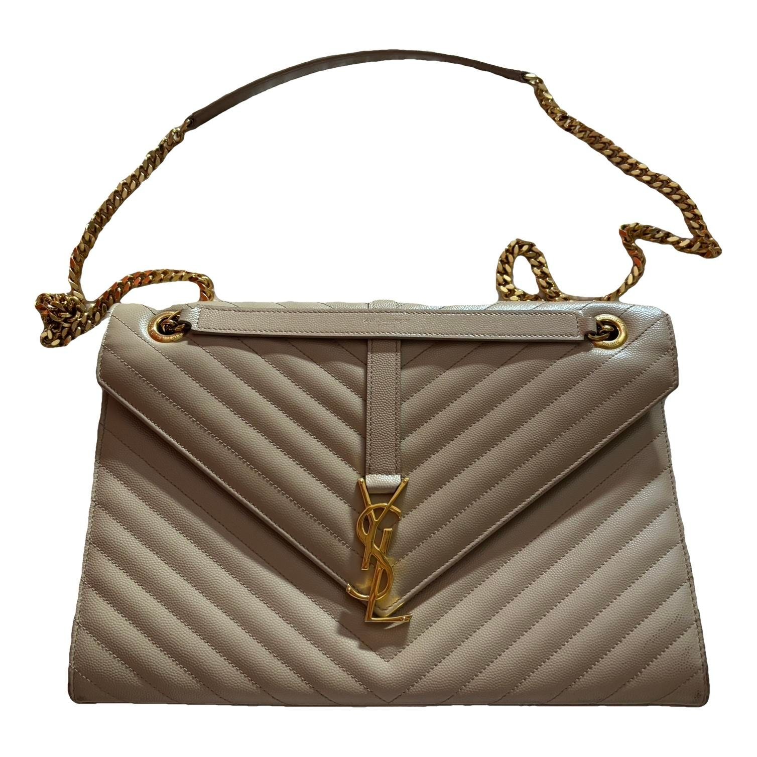 Envelope leather crossbody bag