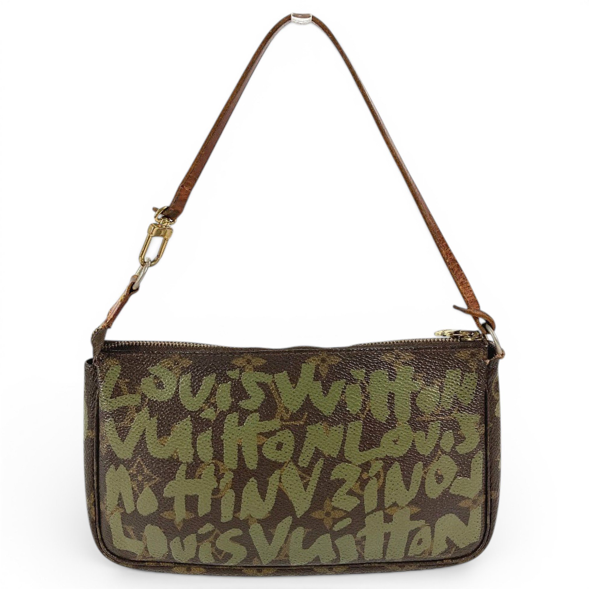Pochette Accessoire leather handbag