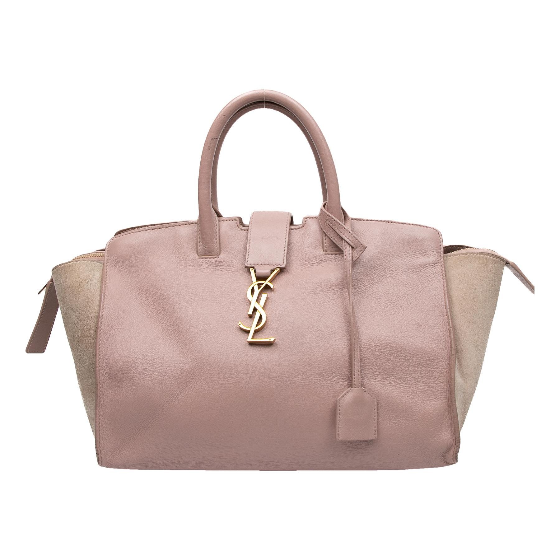 Monogram Cabas leather handbag