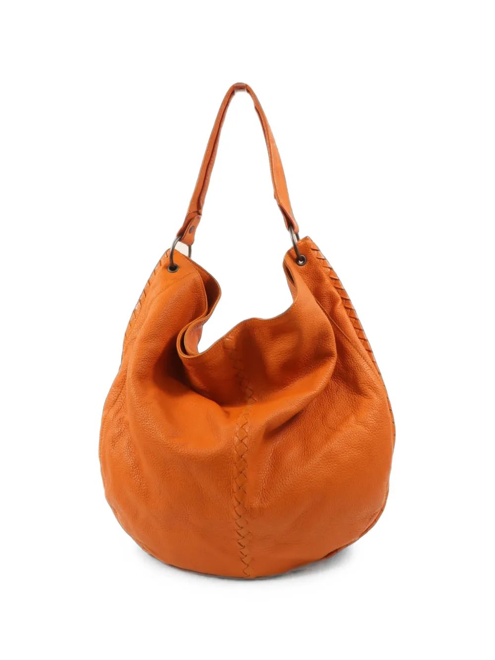 Intrecciato-trim shoulder bag