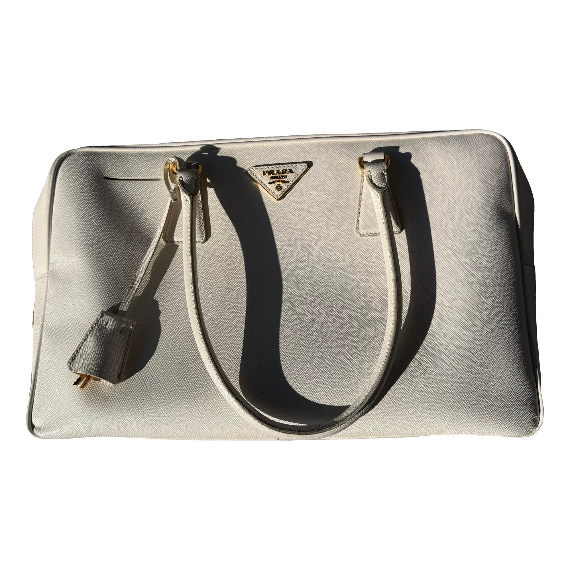 Bibliothèque leather handbag