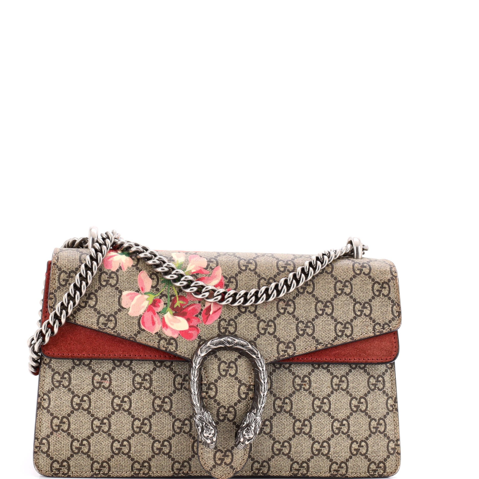 Gucci Dionysus Bag Blooms Print GG Coated Canvas Small