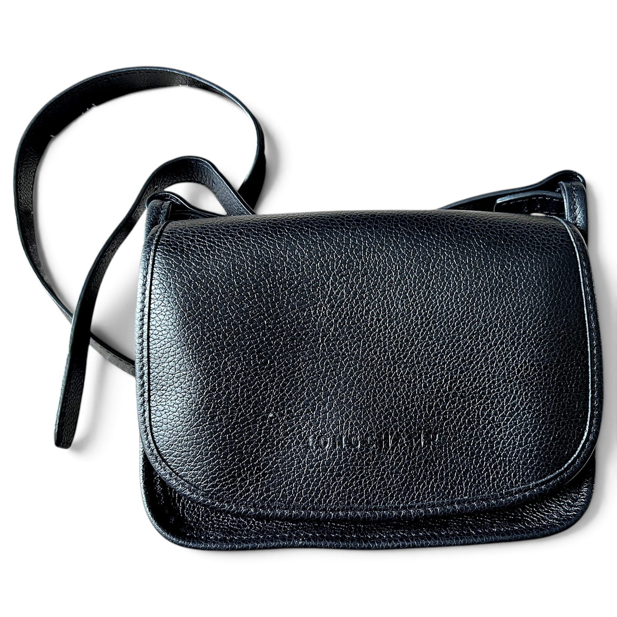 Leather crossbody bag