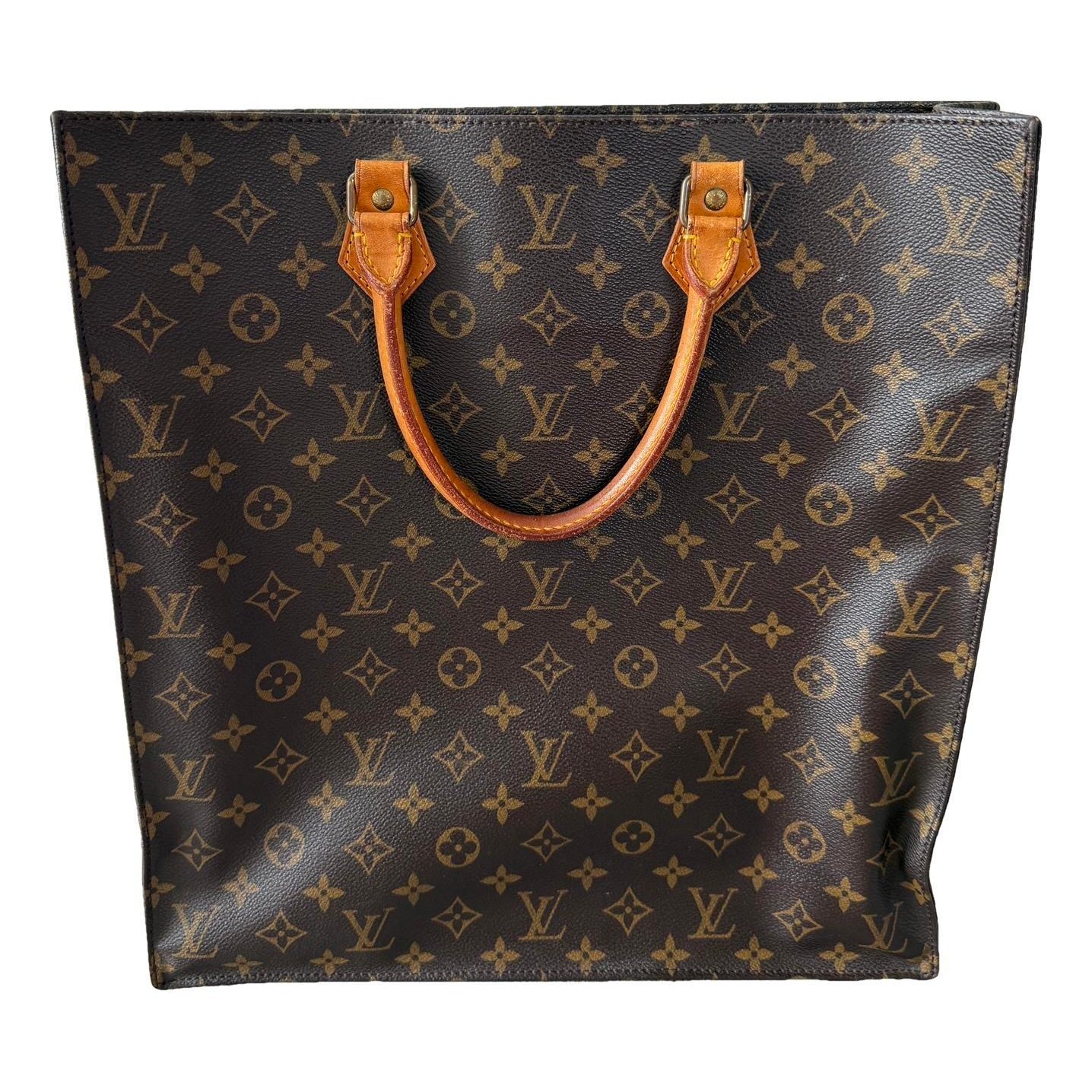 Plat vinyl handbag