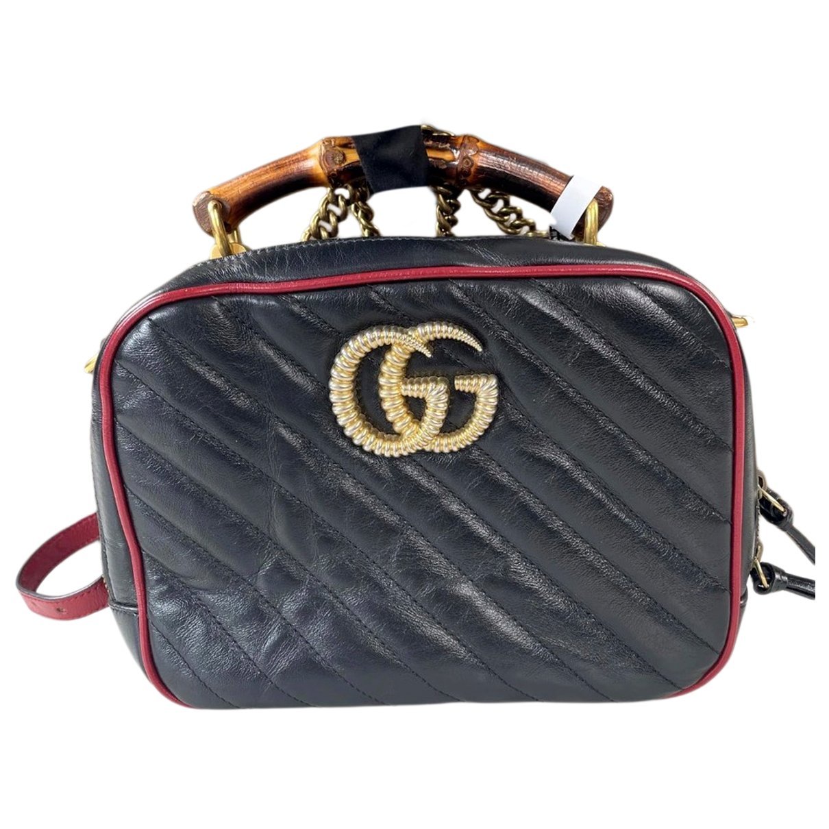 GG Marmont Chain Matelasse leather handbag
