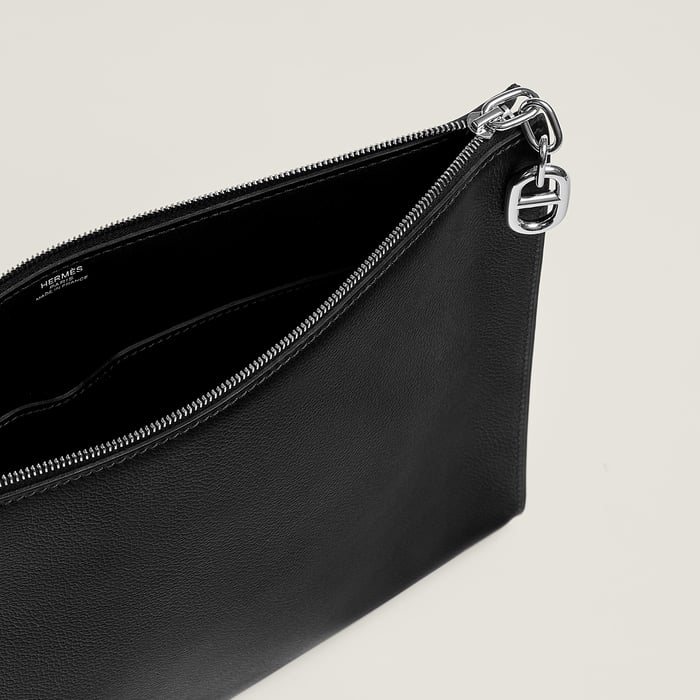 Noir Zipengo Chaine d'Ancre GM Pouch