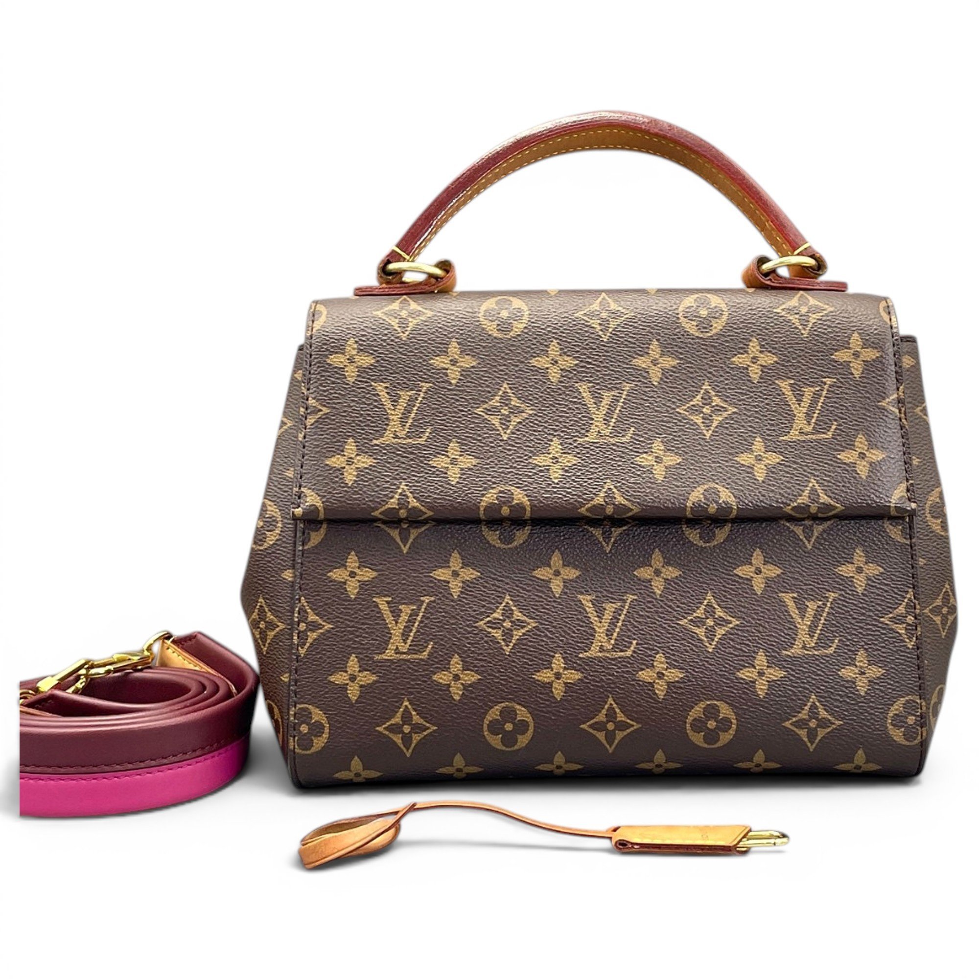 Cluny leather handbag
