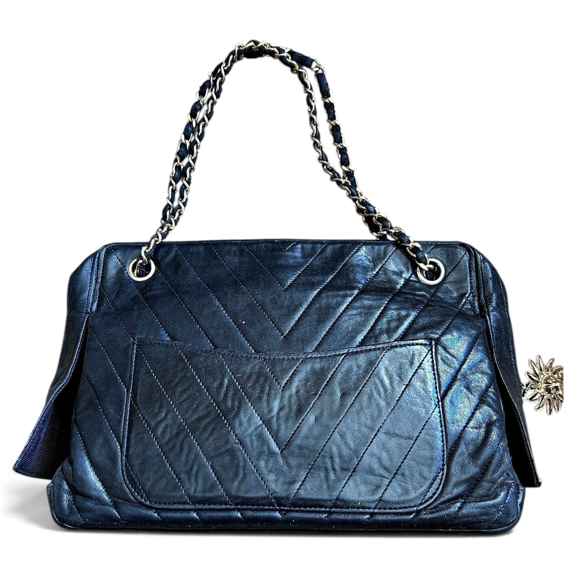Leather handbag