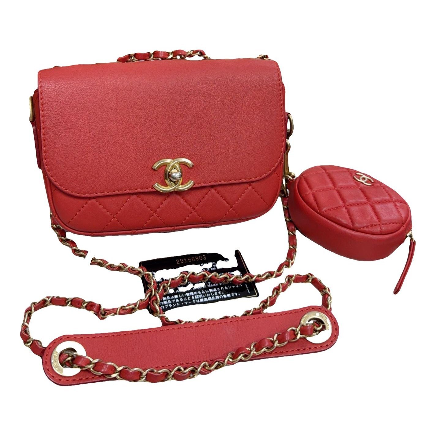 Leather crossbody bag