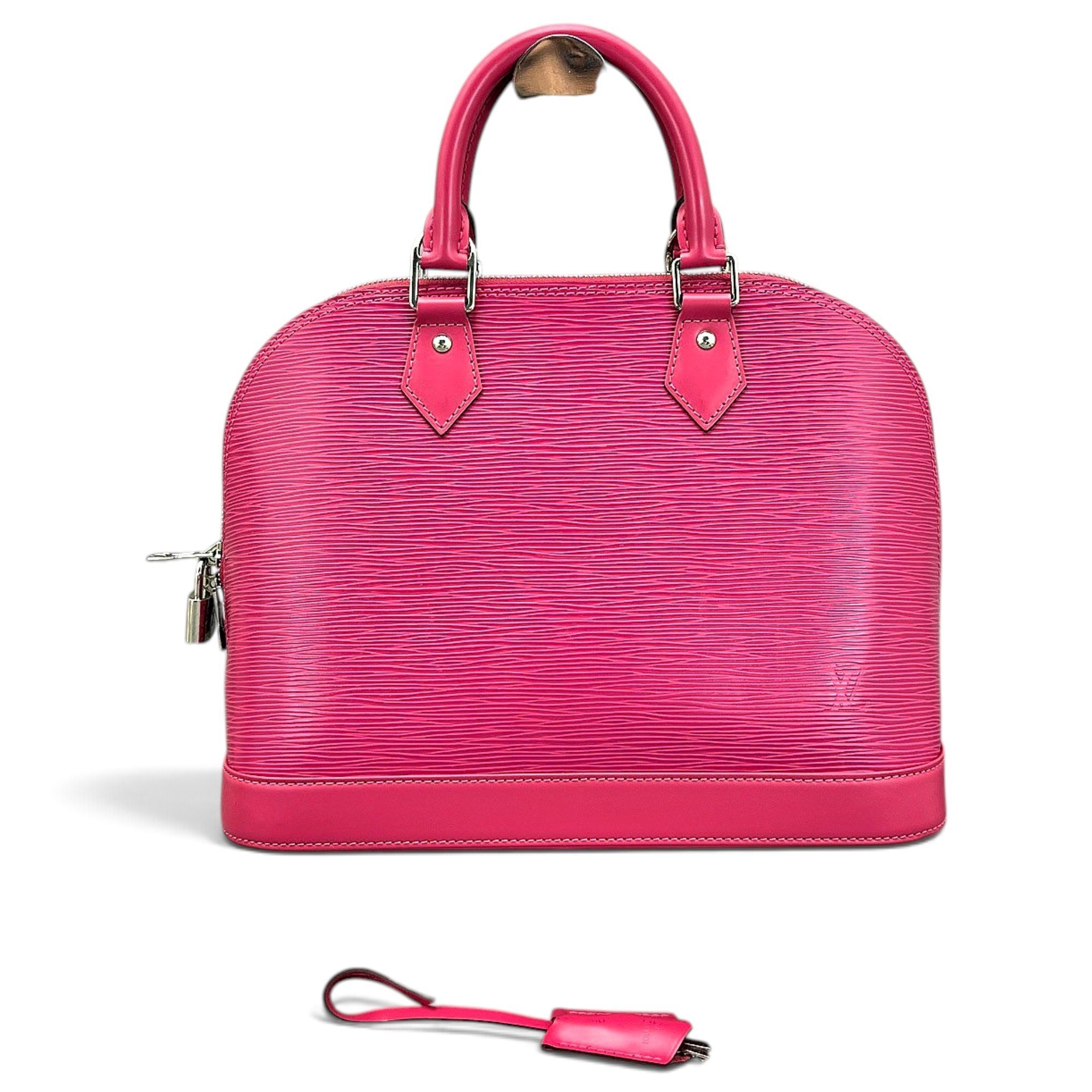 Alma leather handbag