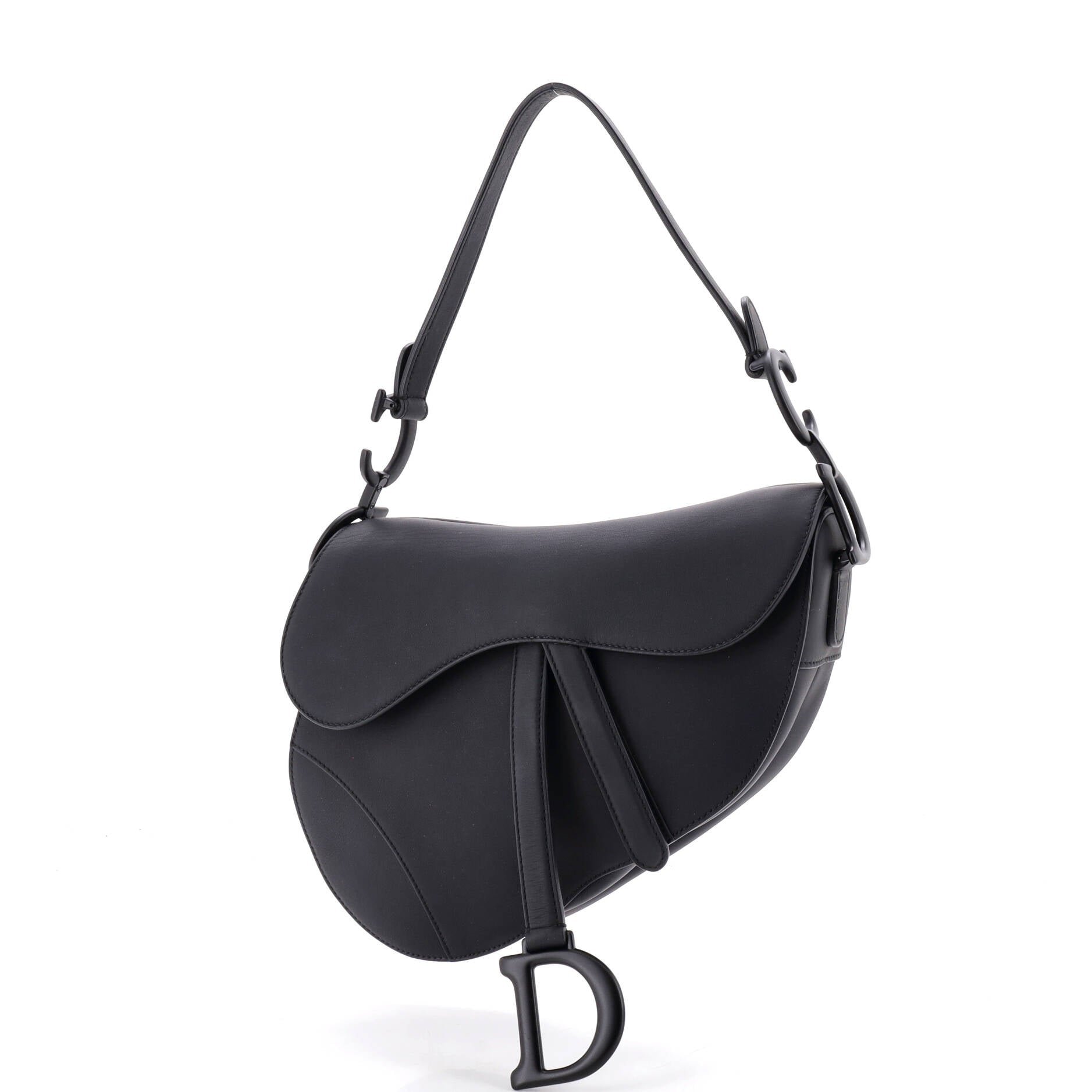 Ultra Matte Saddle Handbag Leather Medium
