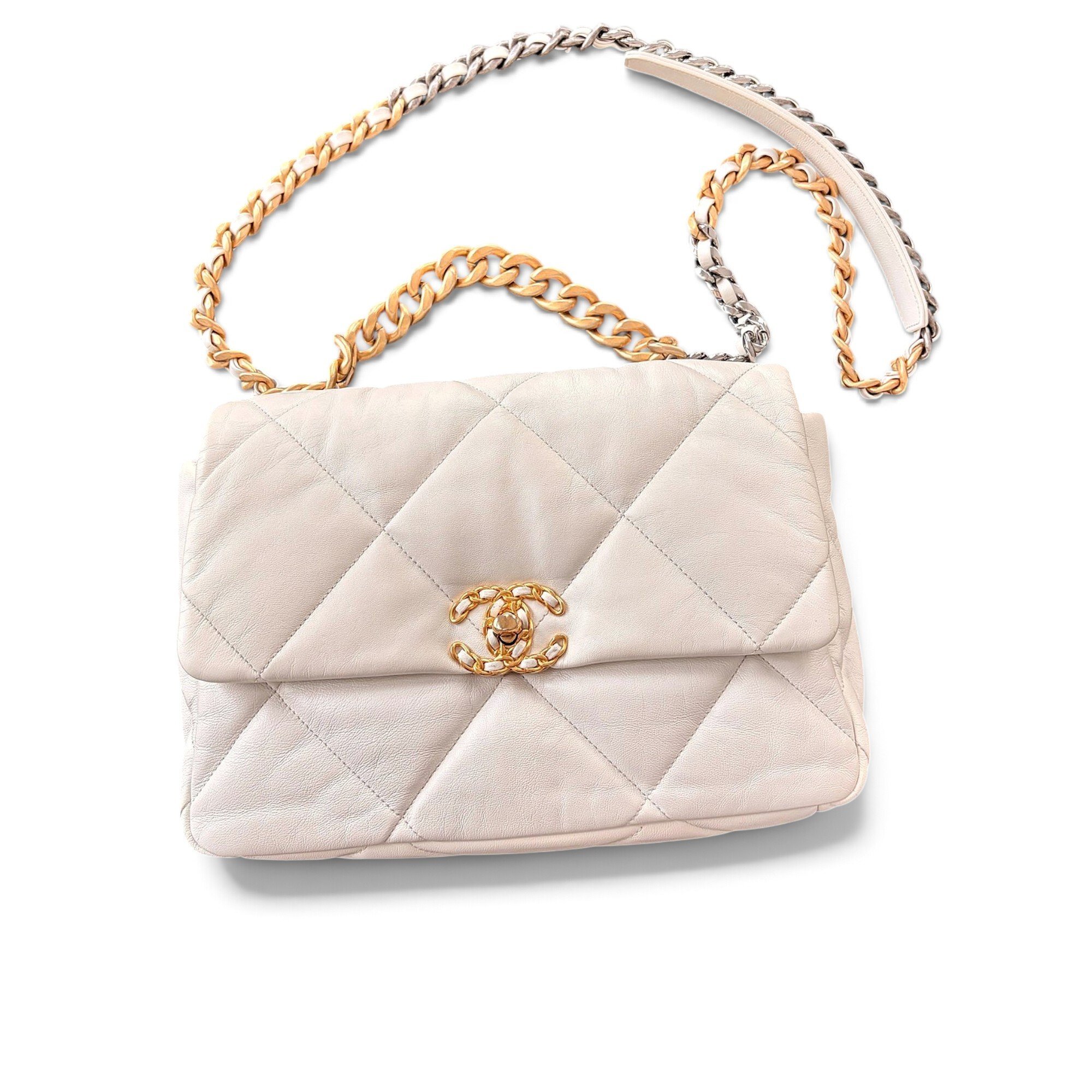 Chanel 19 leather handbag