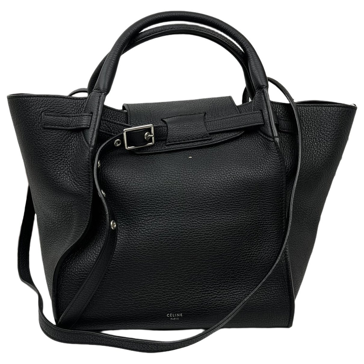 Big Bag leather handbag