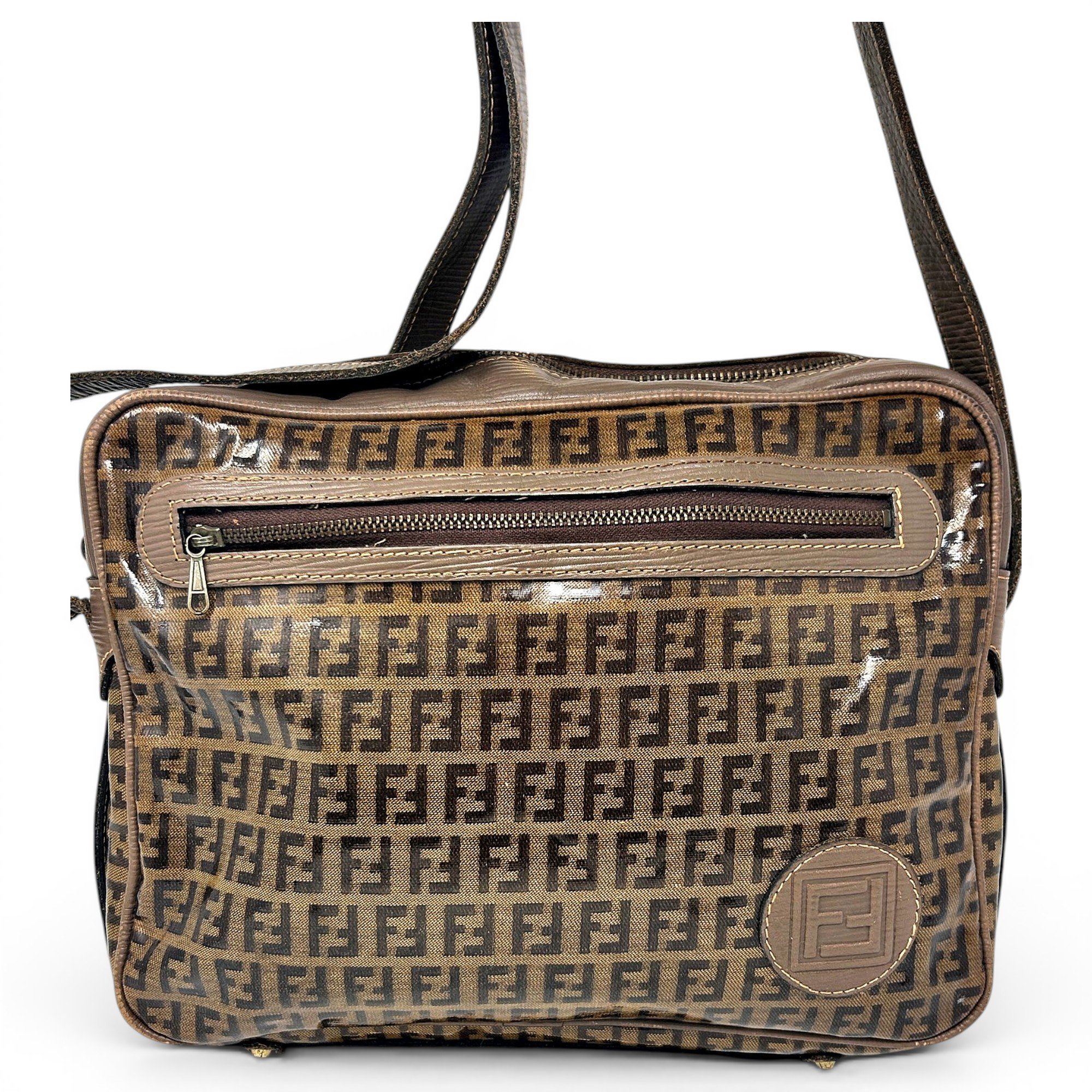 Leather crossbody bag