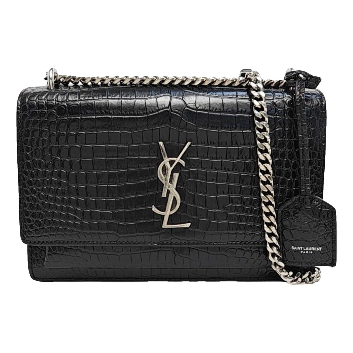 Sunset leather handbag
