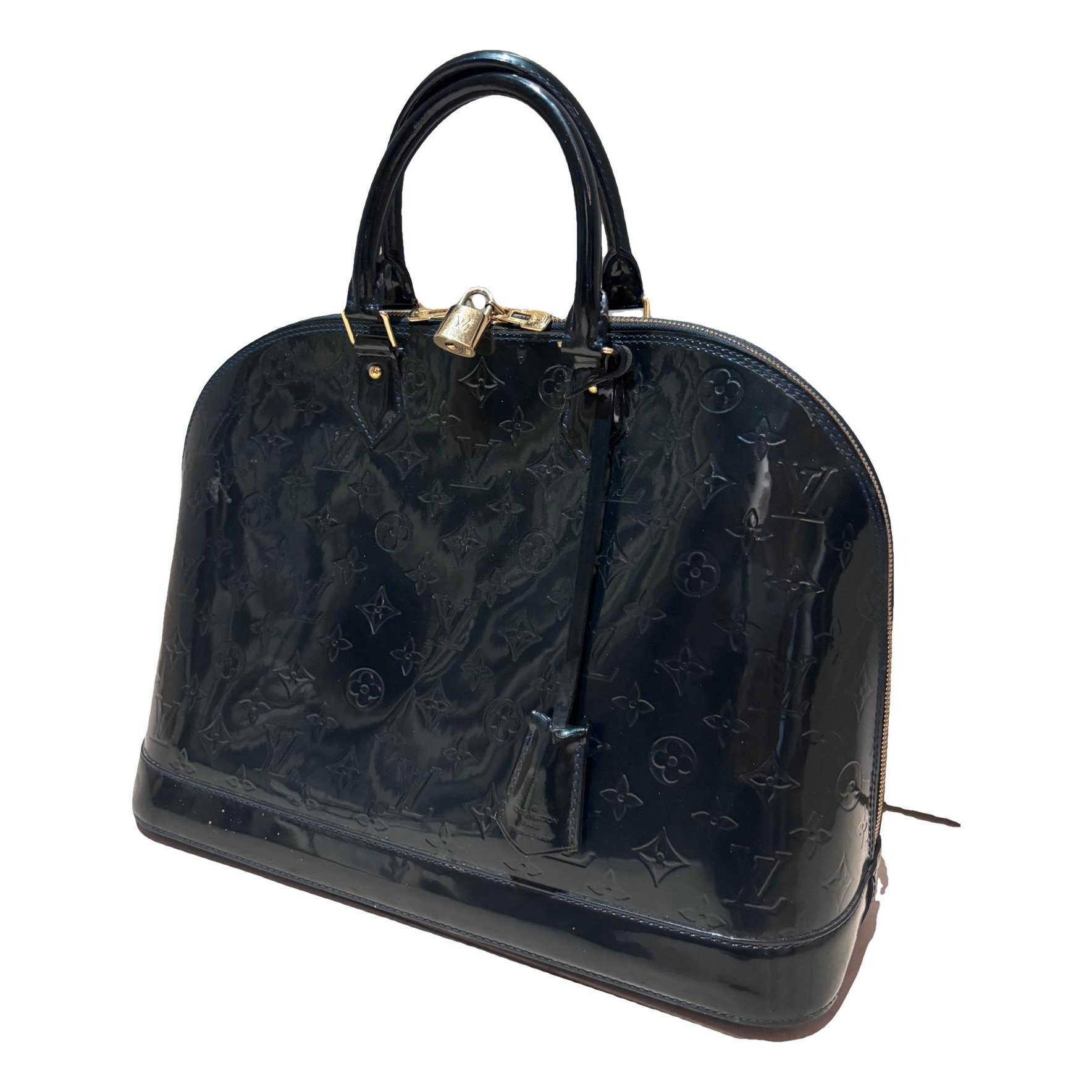 Alma leather handbag