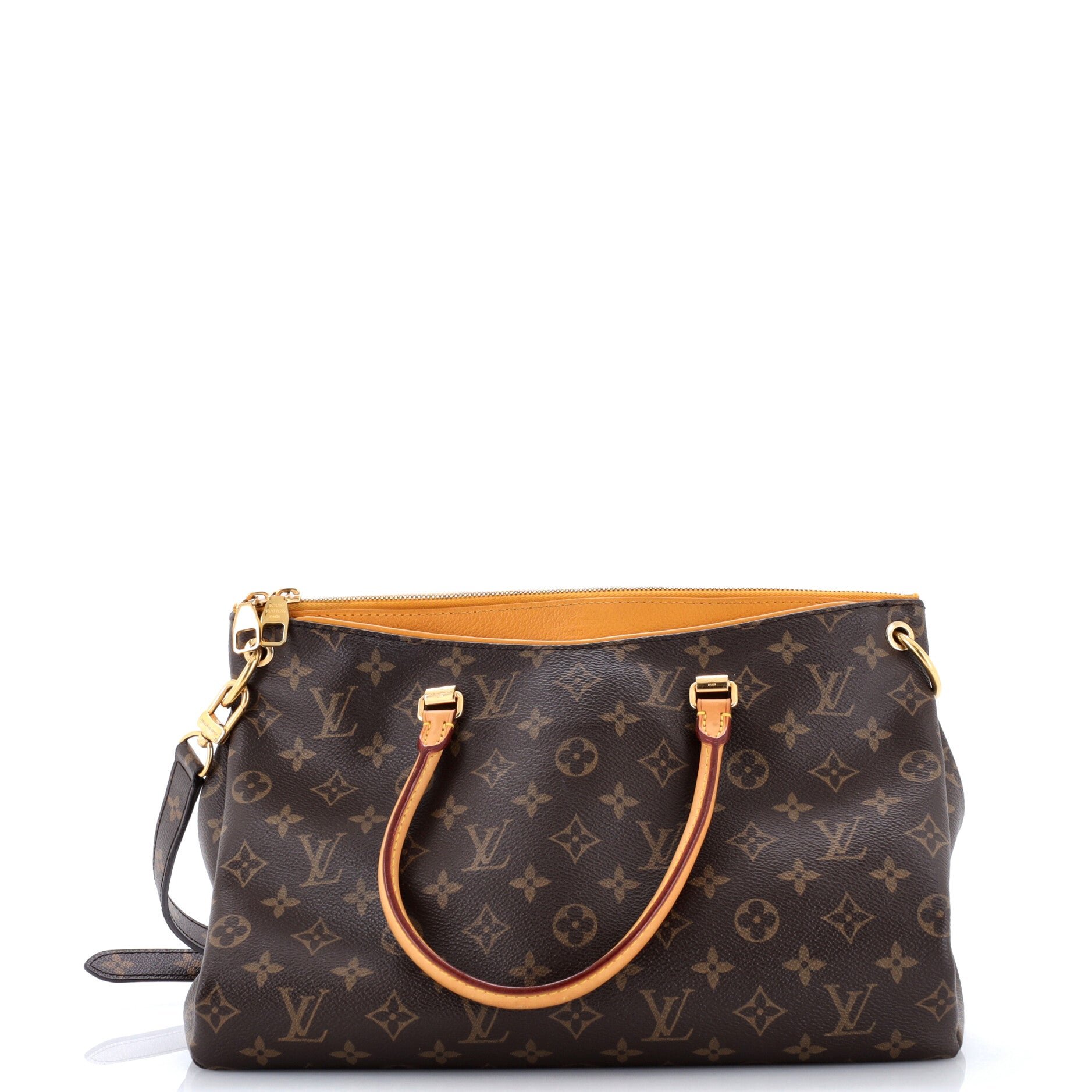 Pallas Tote Monogram Canvas with Leather
