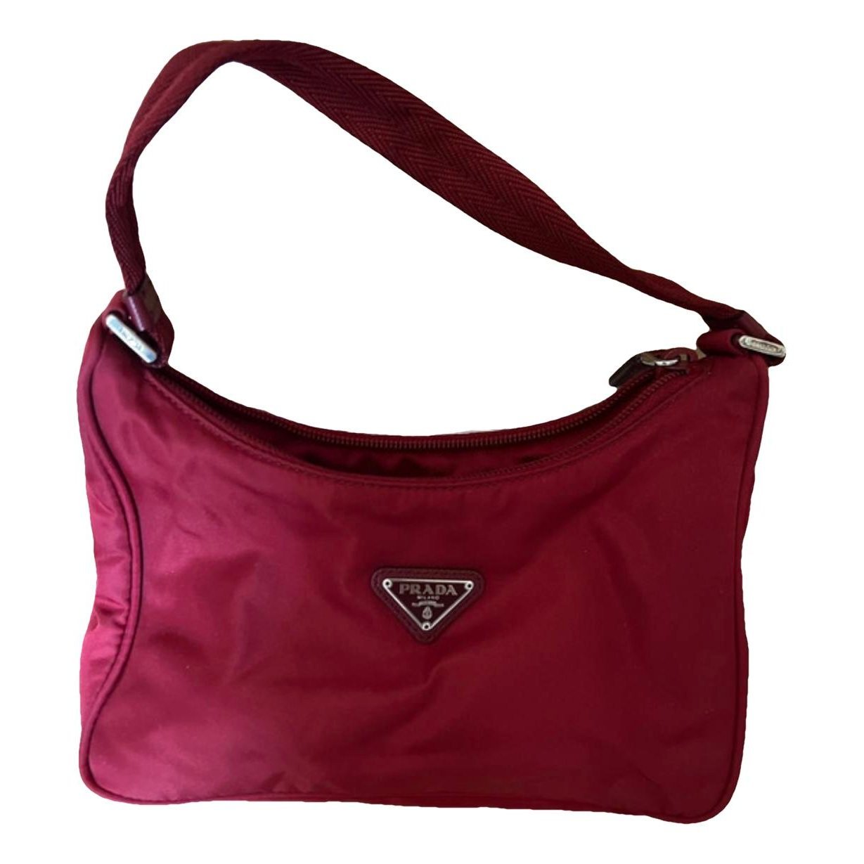 Re-Nylon clutch bag