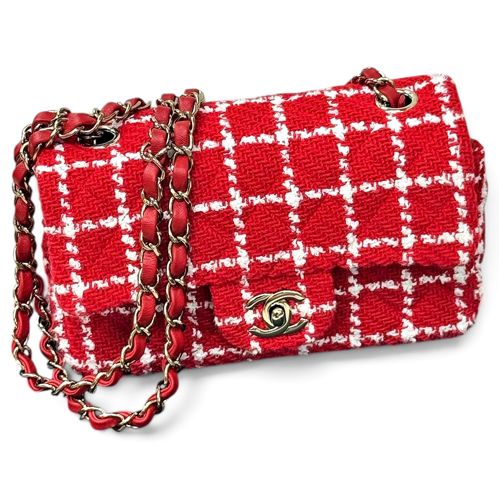 Timeless/Classique tweed crossbody bag