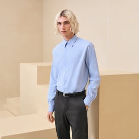 "Cheval Punk Jacquard" fitted shirt