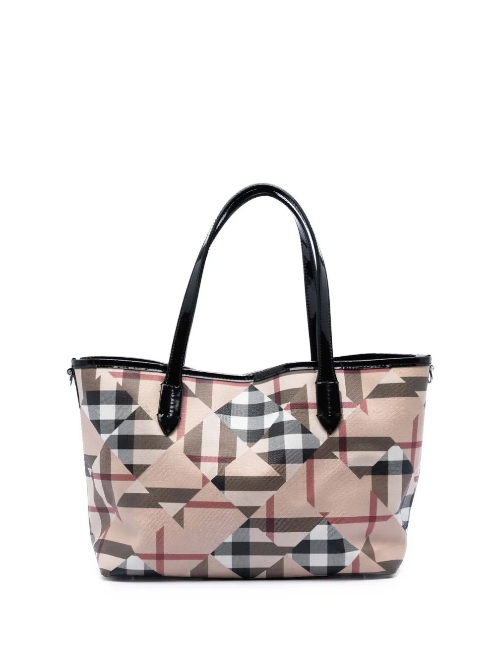 2000-2017 House Check Coated Canvas satchel