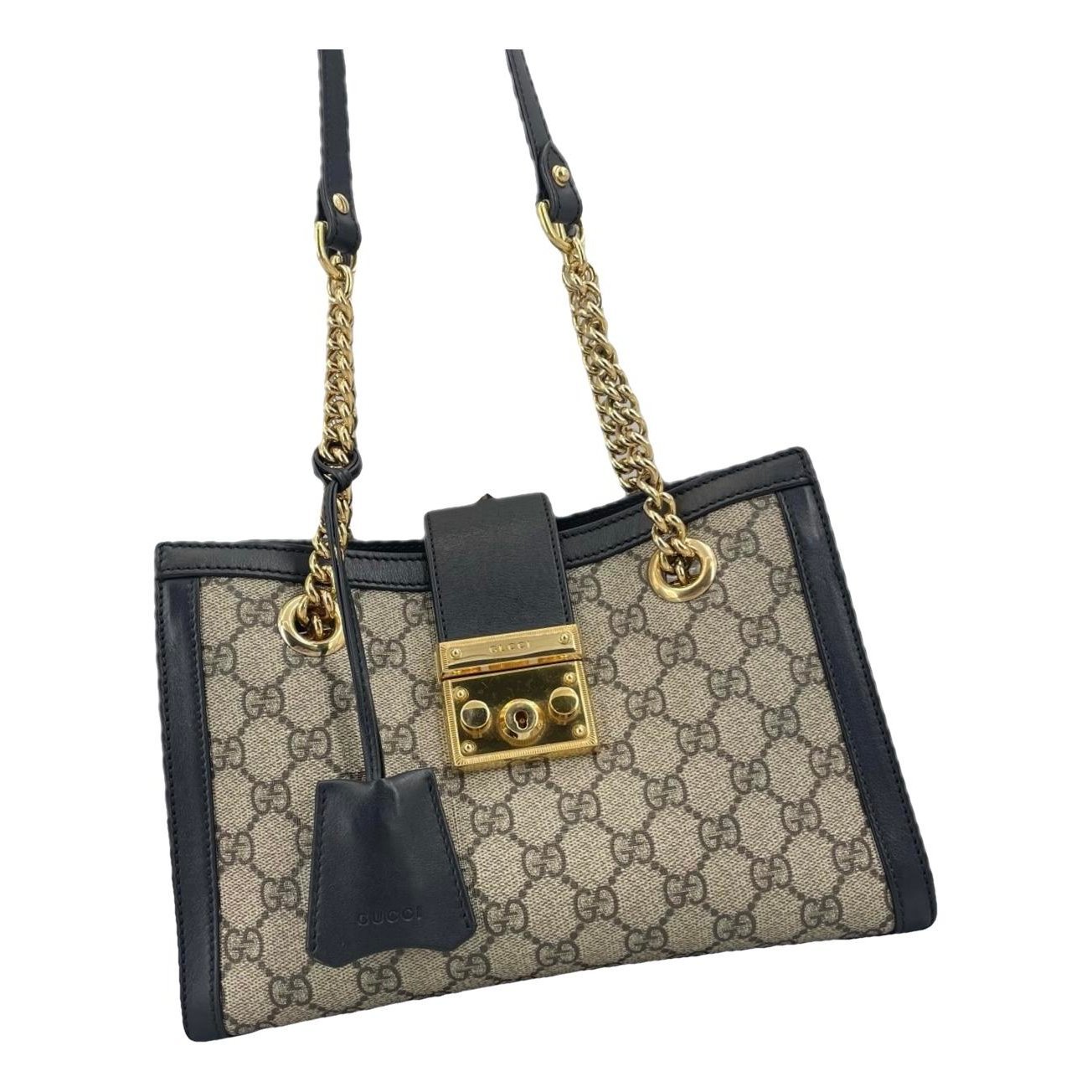 Padlock cloth handbag