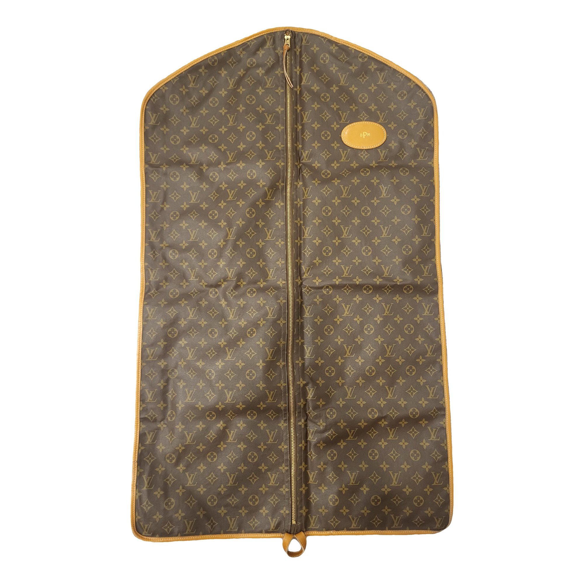 Leather travel bag