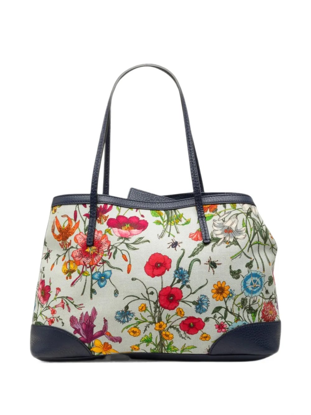 2000-2015 Medium Canvas Flora tote bag