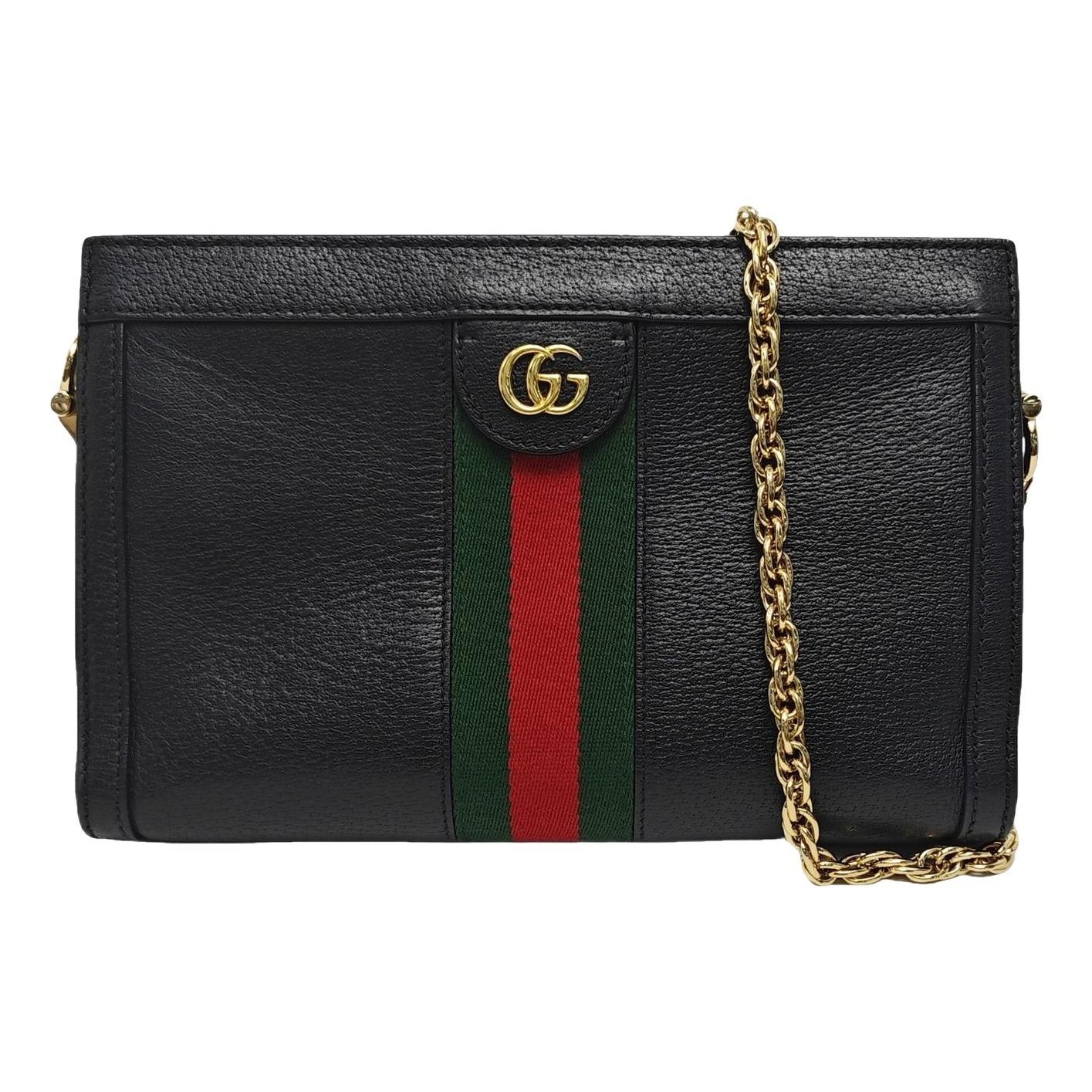 Ophidia leather handbag