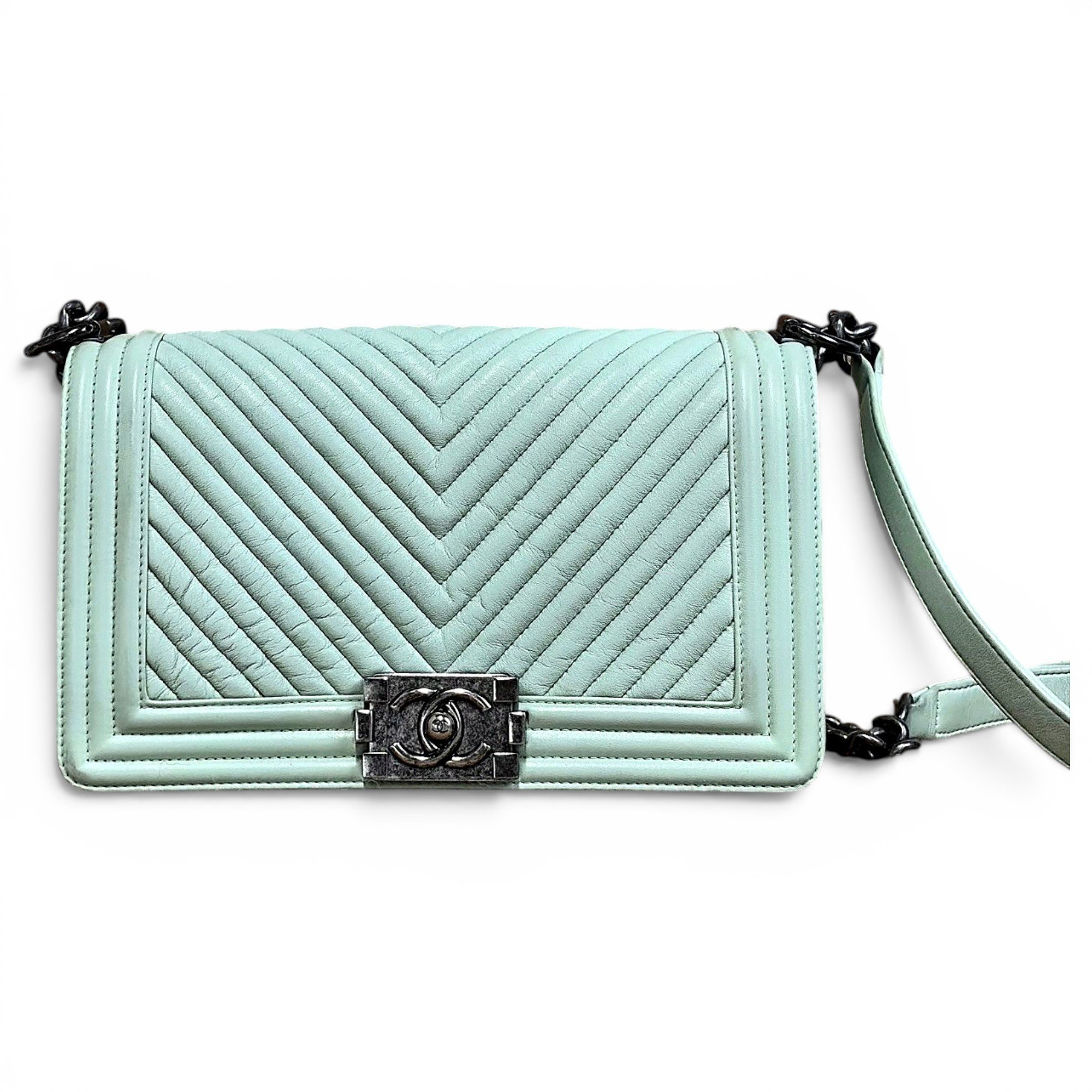 Boy leather handbag