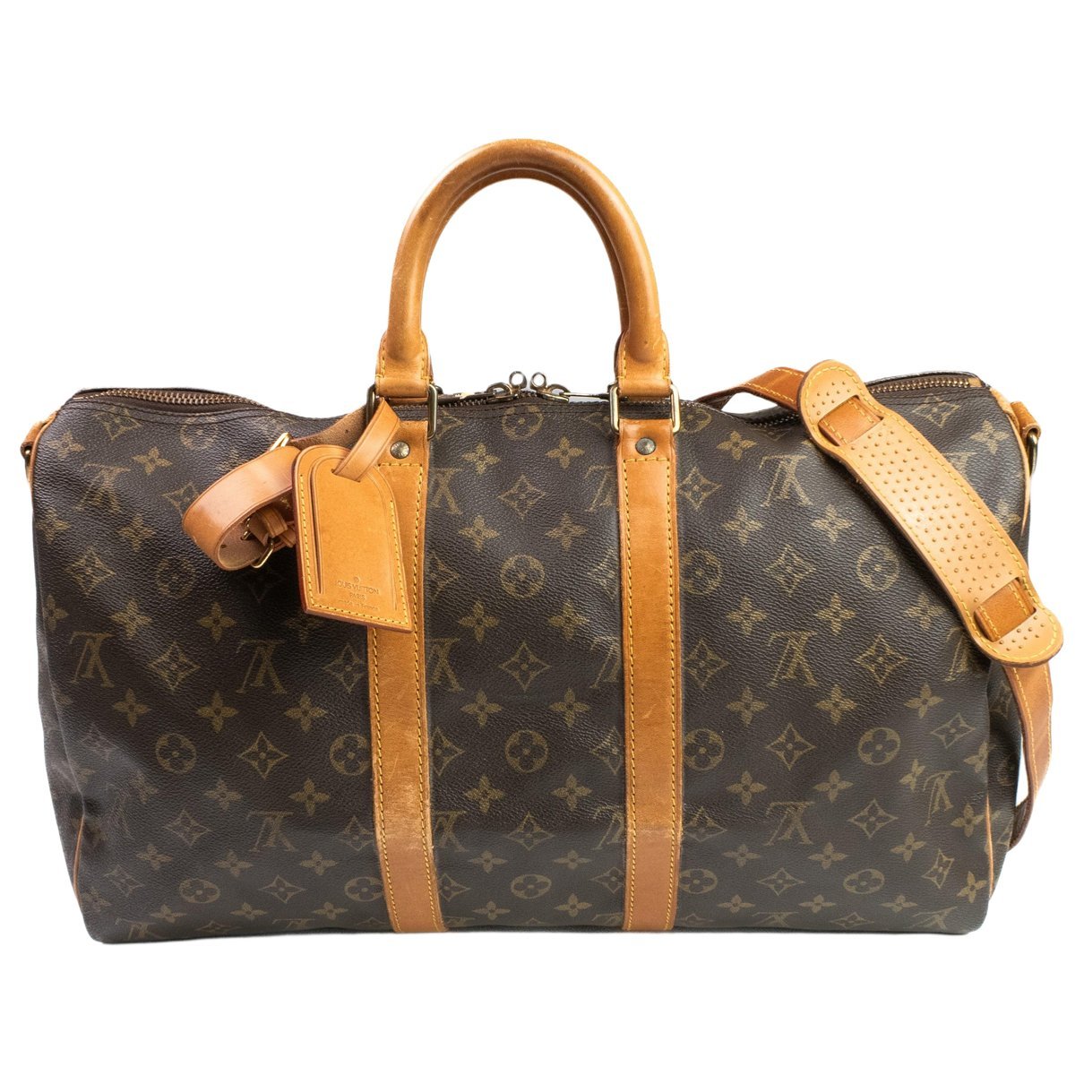 Keepall leather 24h bag