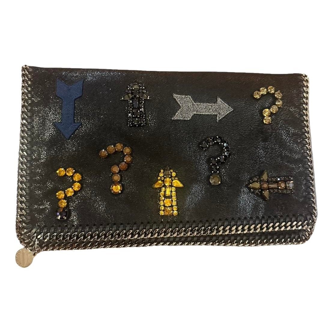 Stella McCartney Falabella vegan leather clutch bag