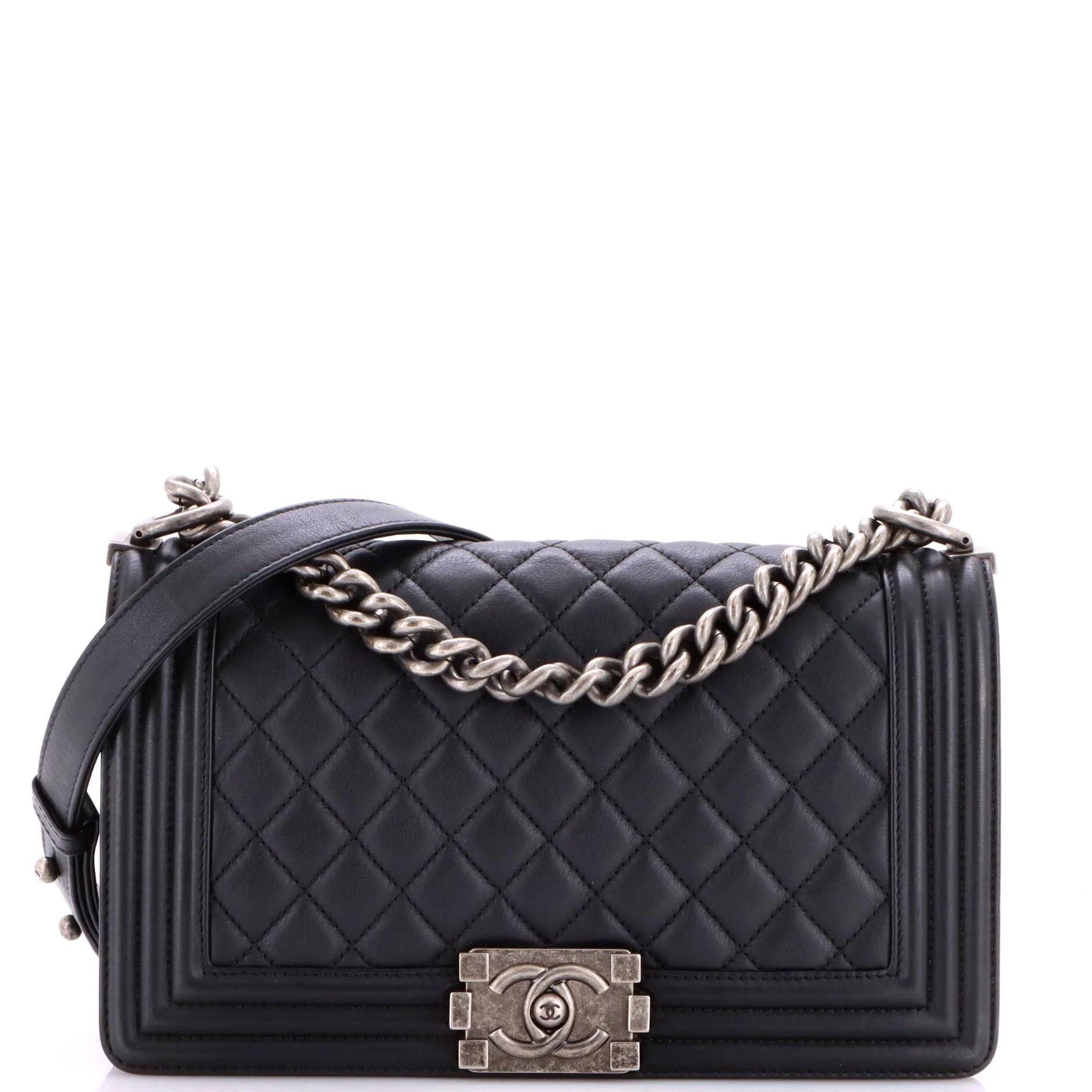 Boy leather handbag