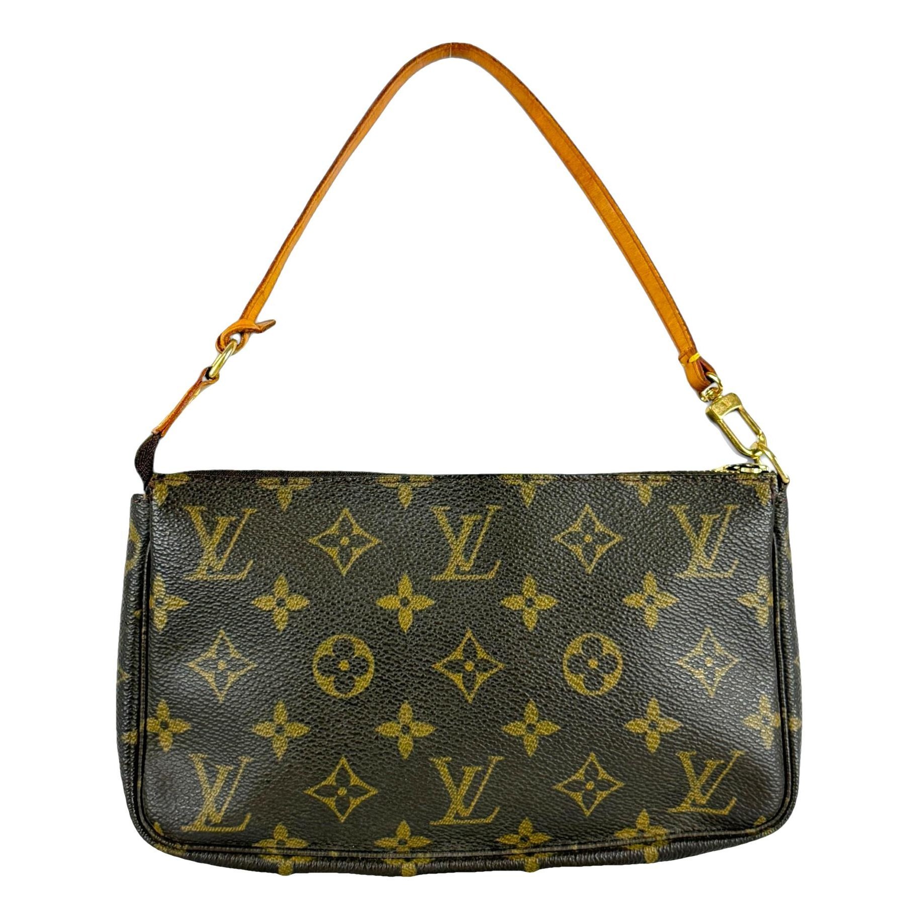 Pochette Accessoire leather handbag