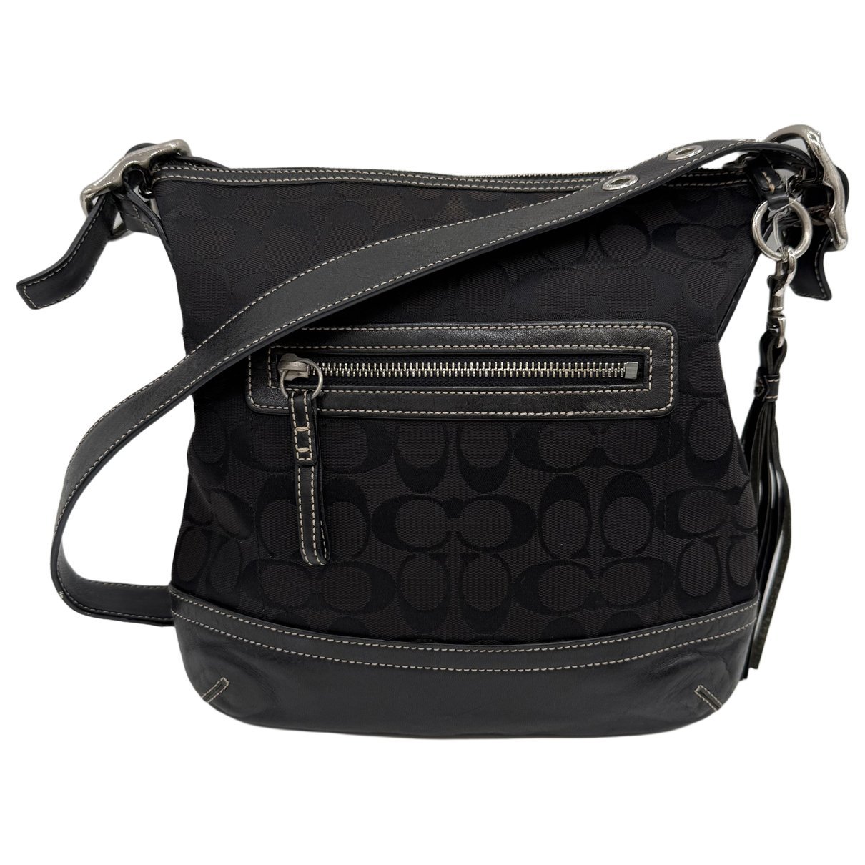 Leather handbag