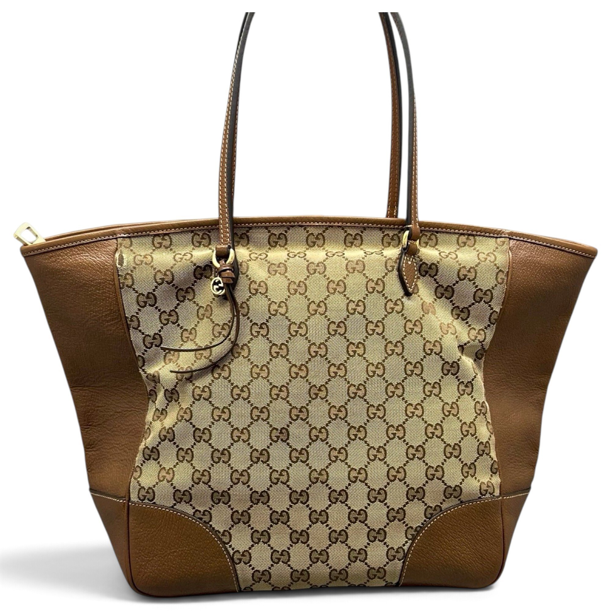 Leather tote