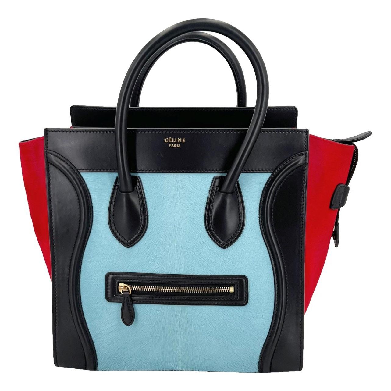 Luggage leather handbag