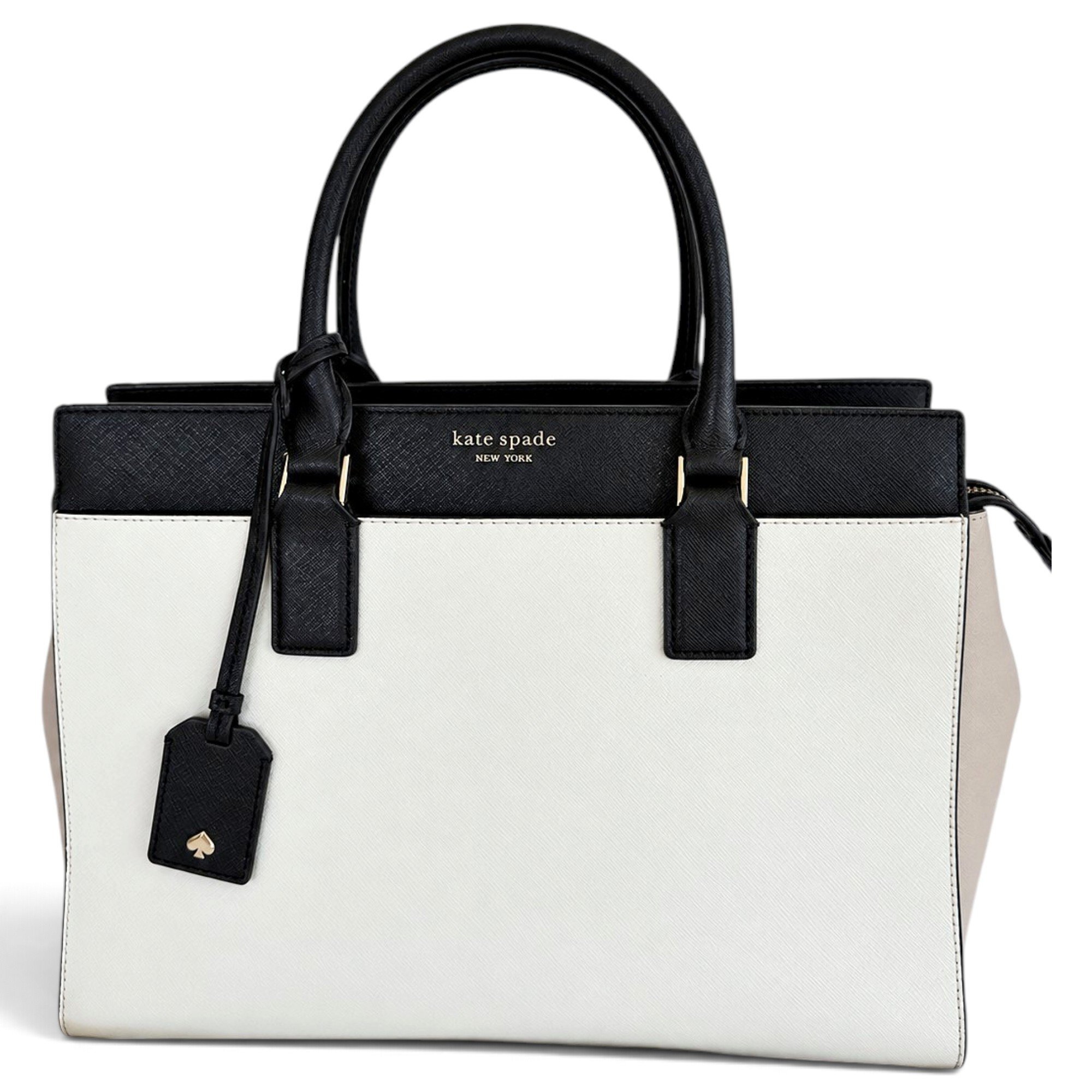 Leather tote