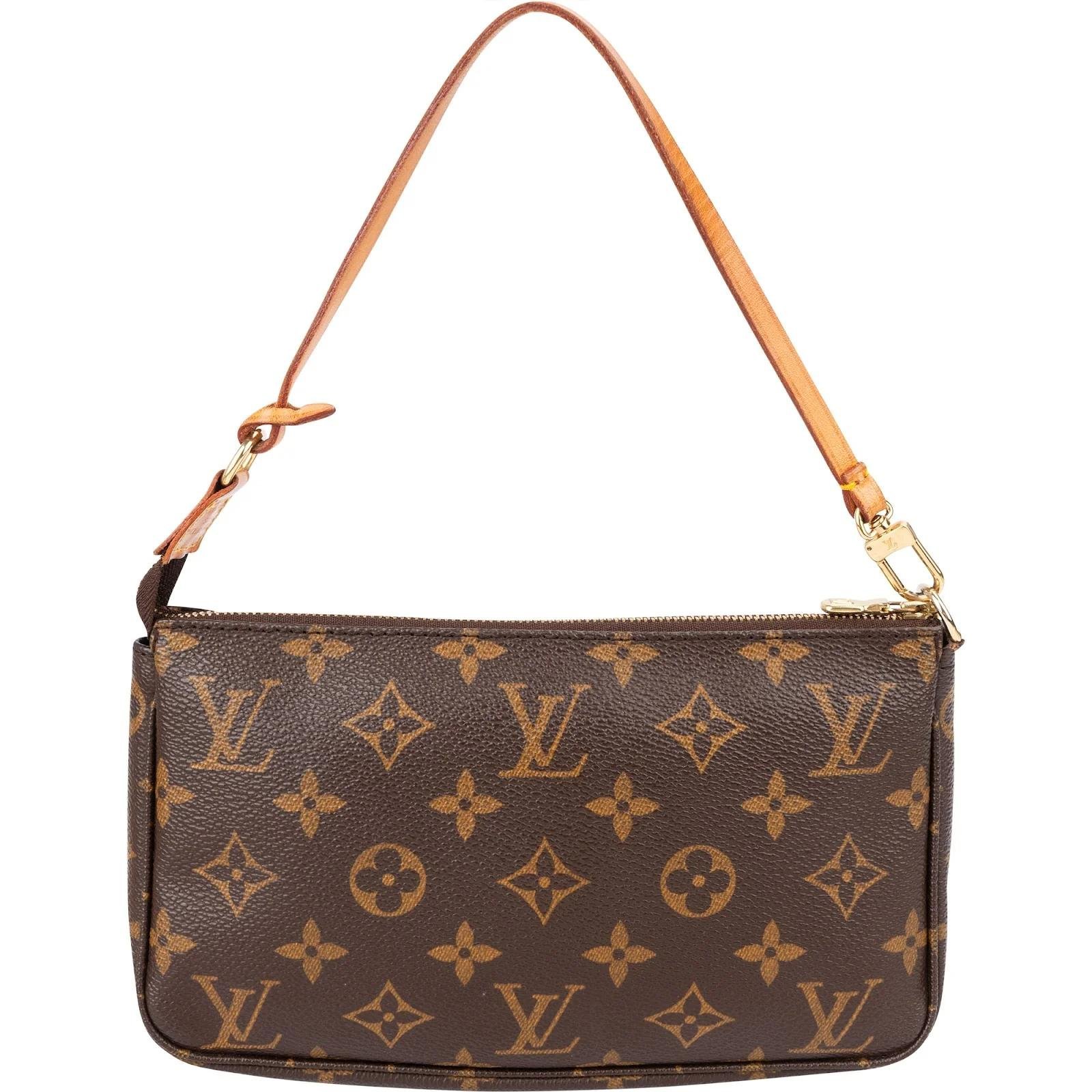Pochette Accessoire leather handbag