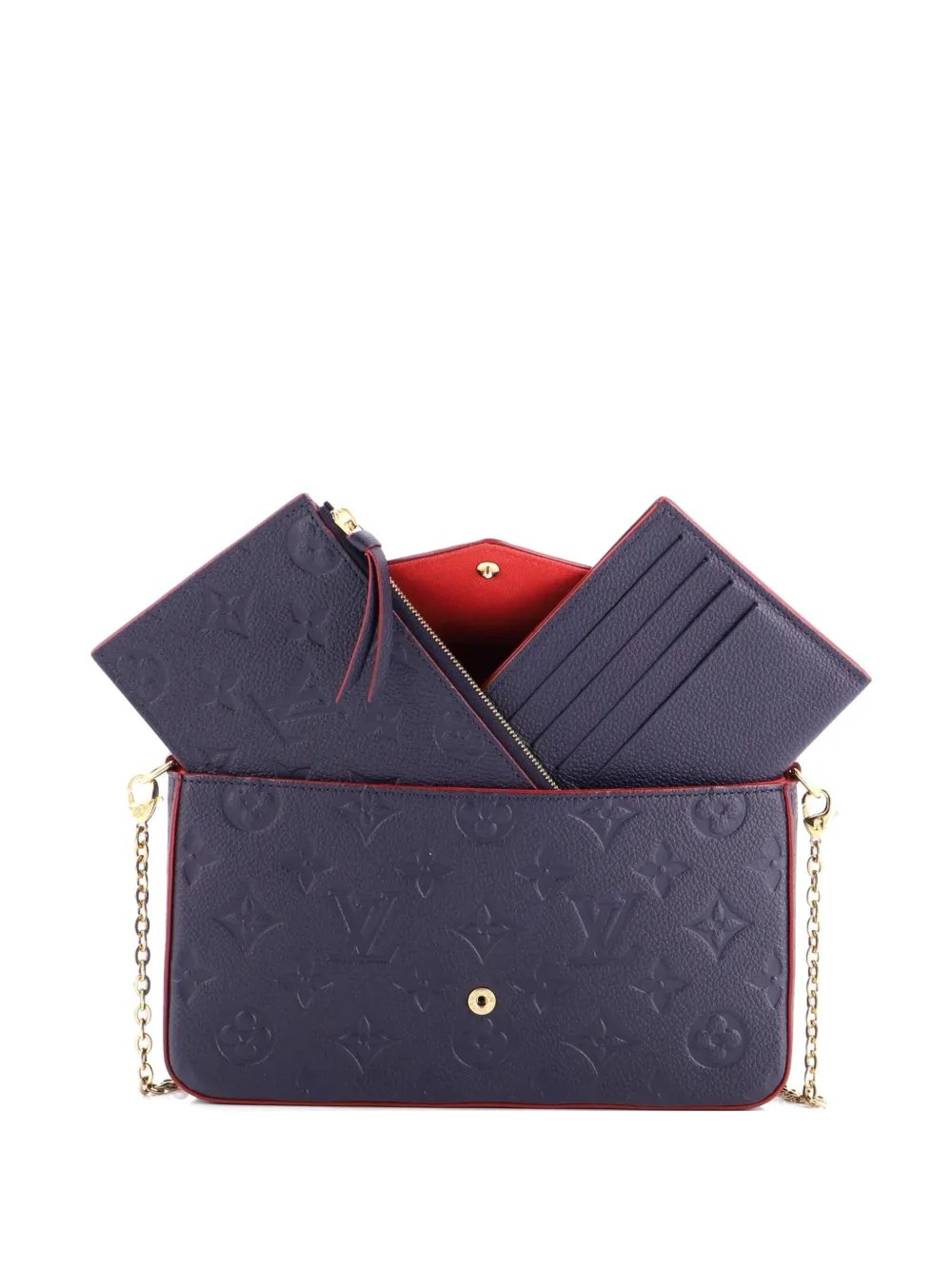 Felicie Pochette Monogram Empreinte Leather crossbody bag