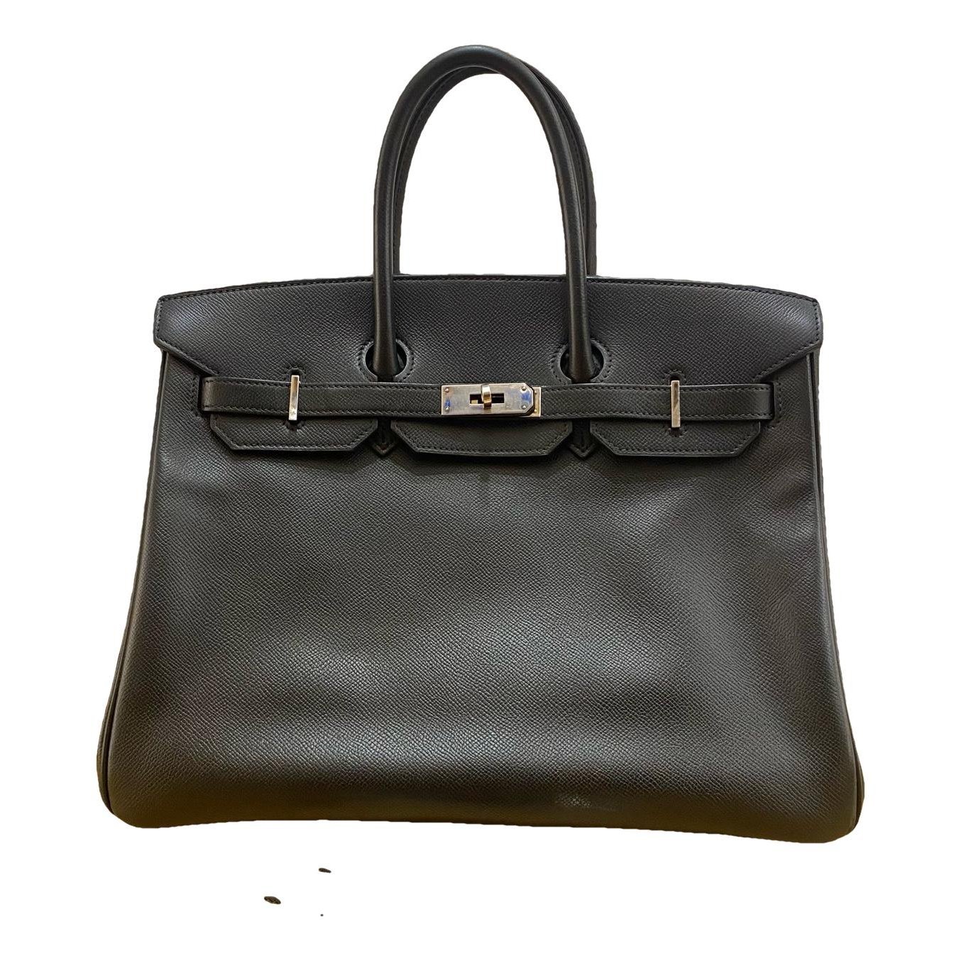 Birkin 35 leather handbag