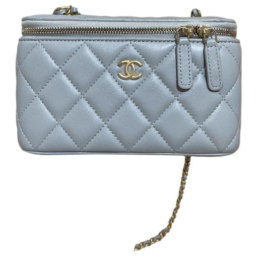 Trendy CC Vanity leather handbag