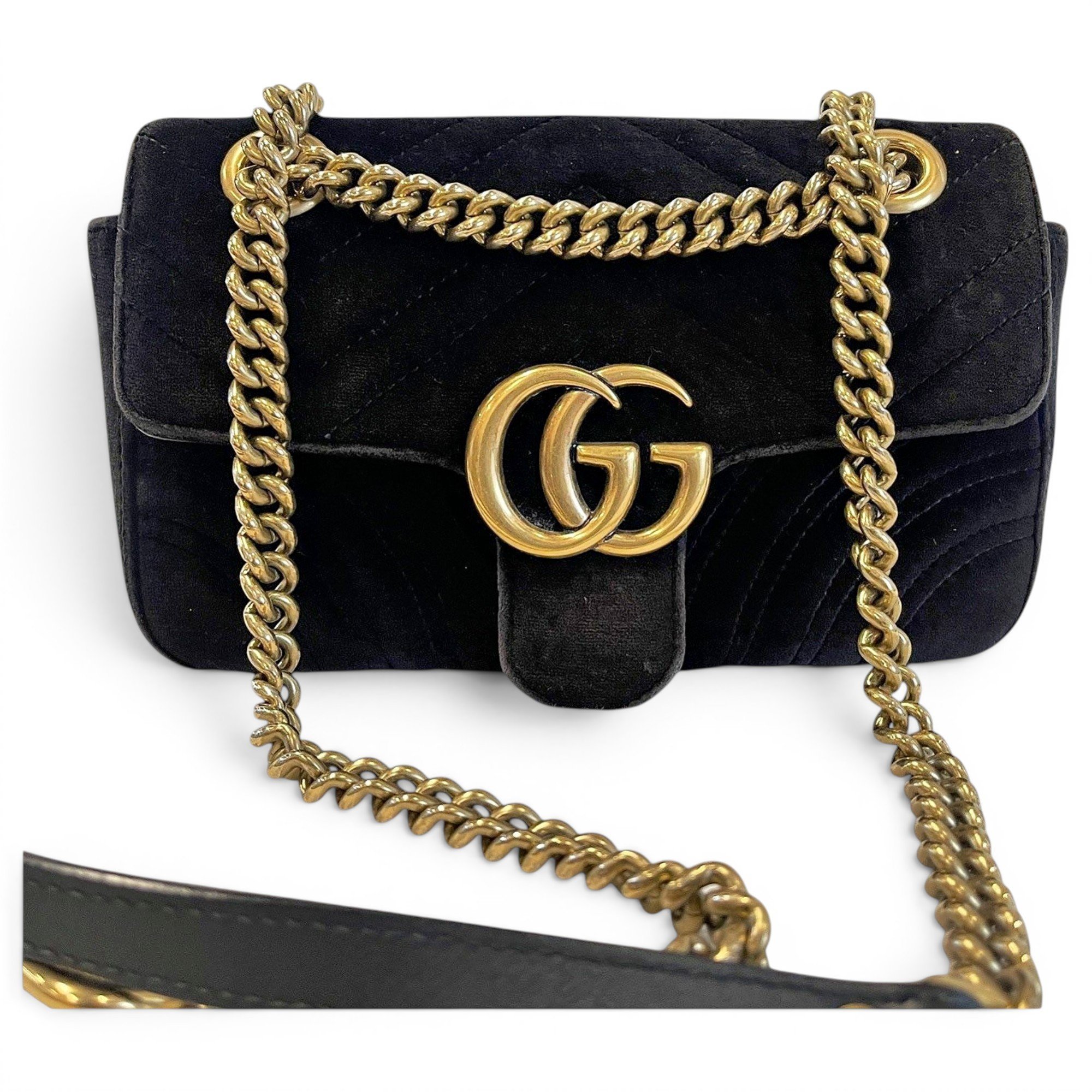 Marmont velvet handbag